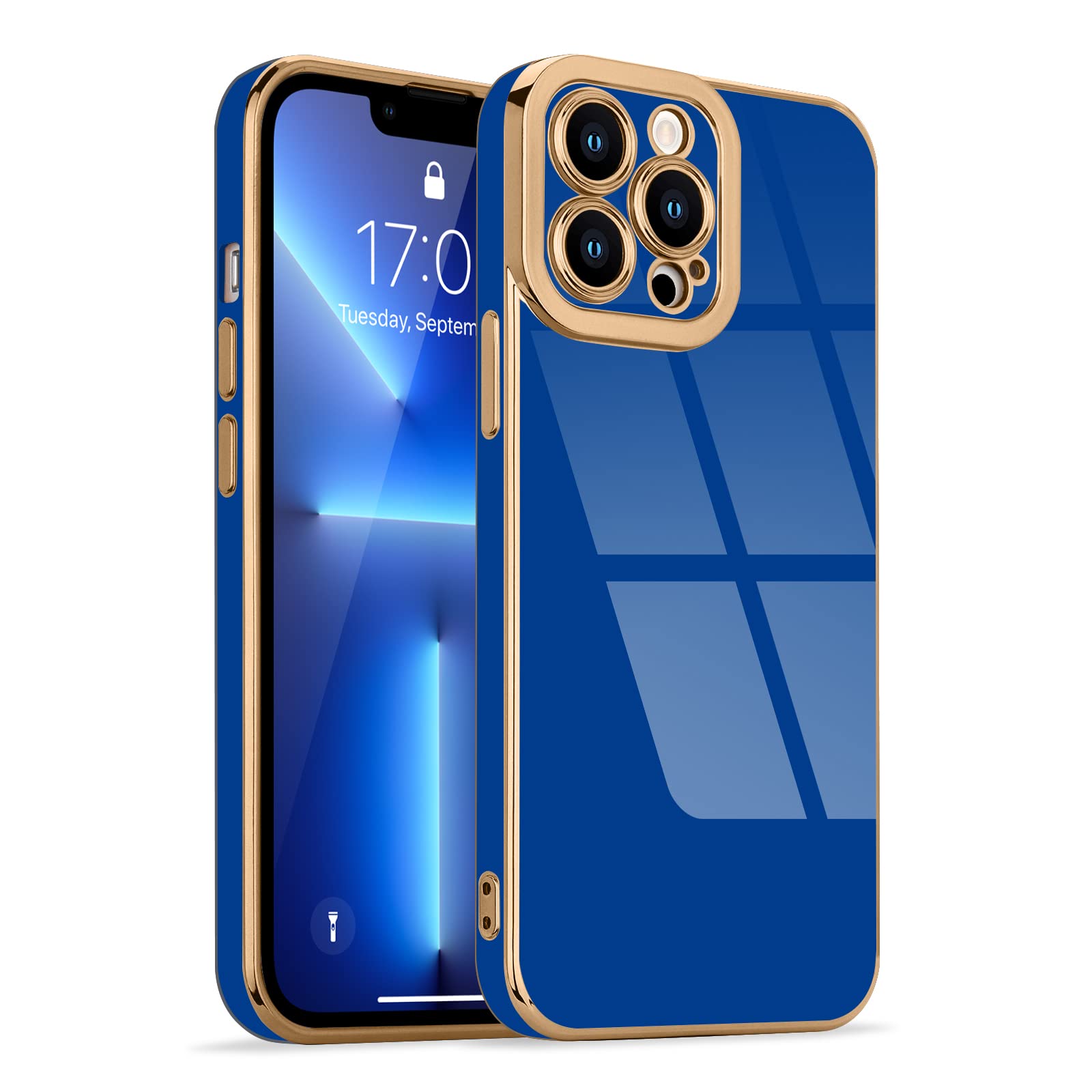 Lafunda For Iphone 13 Pro Max Case, Cute Slim Soft Silicone Shockproof Cover For Women Girls Anti Scratch Protective Luxury Pret