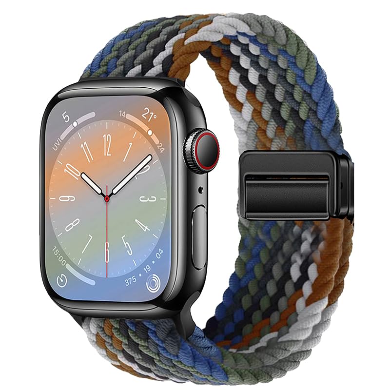 Relaxesque Smart Watch Bands For Men and Women, Adjustable Loop with Comfortable Touch, 42mm/44mm/45mm/46mm/49mm(Series 10/11/Ul