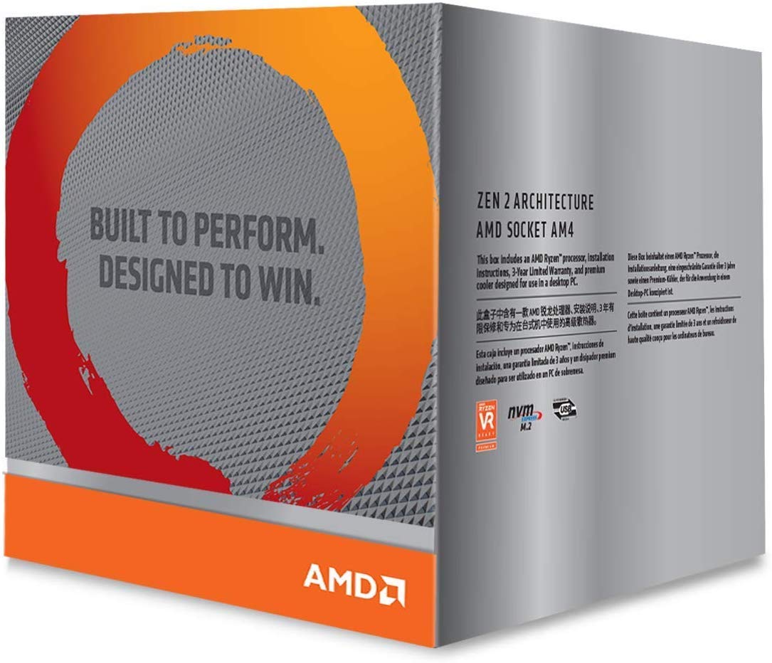 Amd Ryzen 9 3900X 12 Core, 24 Thread Unlocked Desktop Processor With Wraith Prism Led Cooler