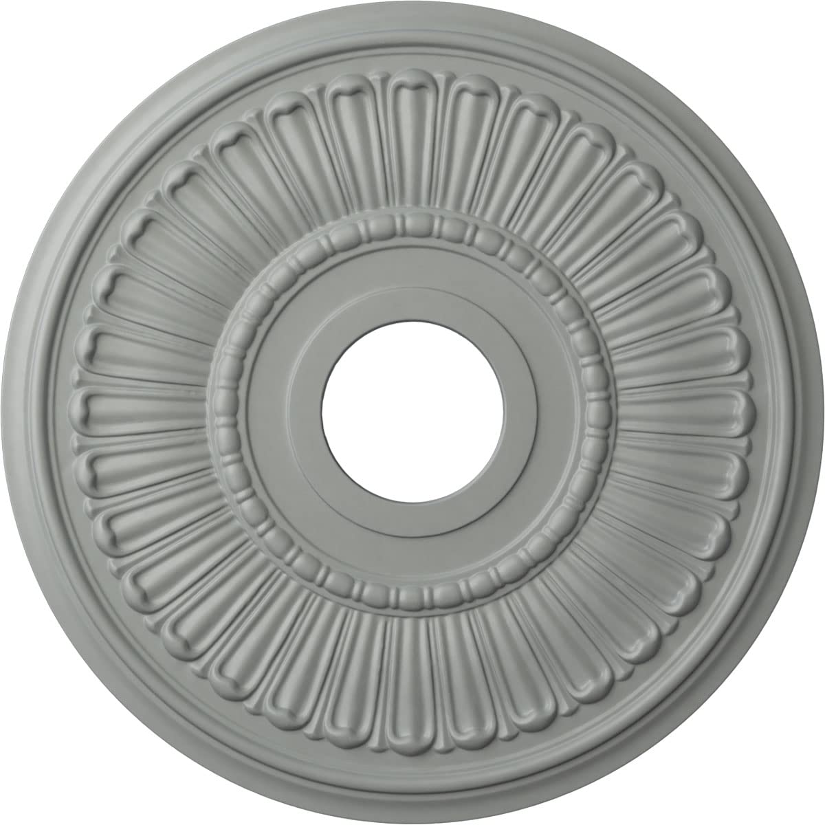 Ekena Millwork Cm16Ml Melonie Ceiling Medallion, 16''Od X 3 5/8''Id X 3/4''P, Factory Primed