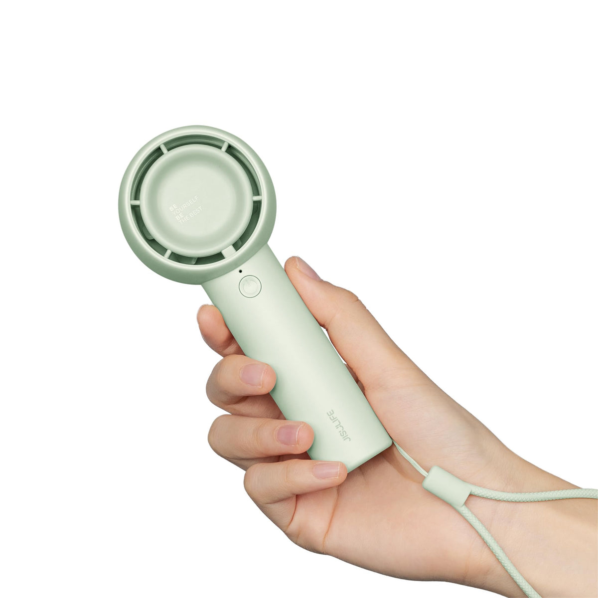Jisulife Handheld Portable Fan, Bladeless Mini Fan, Personal Small Hand Fan With 4500Mah, 18H Max Cooling Time, Usb Rechargeable
