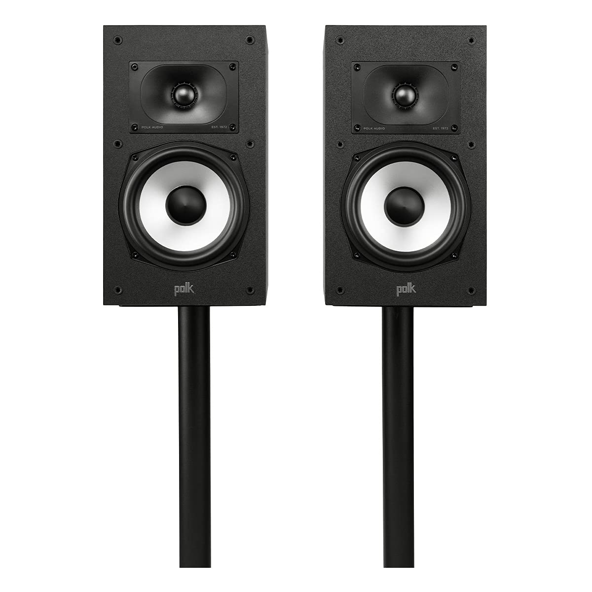 Polk Monitor XT20 Pair of Bookshelf or Surround Speakers - Hi-Res Audio Certified, Dolby Atmos & DTS:X Compatible, 1 Terylene Tw