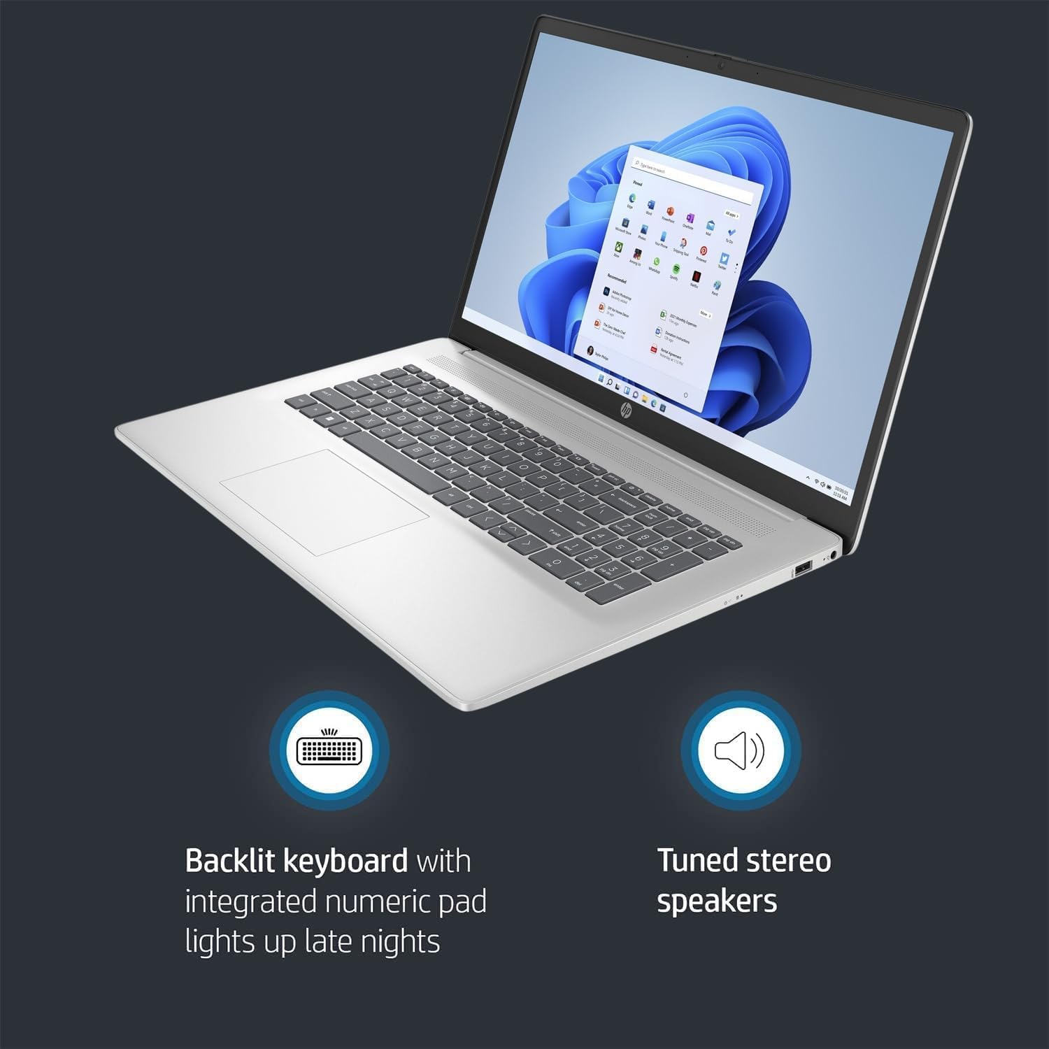 Hp 2023 17 Laptop, 17.3 Inch Fhd Anti-Glare Display, 13Th Gen Intel 10-Core I5-1335U(Beat I7-1255U), 16Gb Ram, 512Gb Ssd, Intel