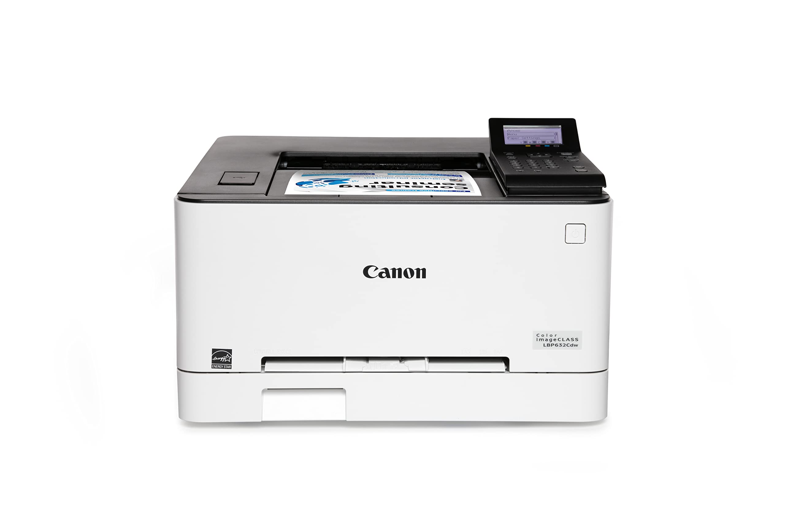 Canon Color Imageclass Lbp632Cdw   Wireless Duplex Laser Printer, Single Function, Home Office, Mobile Ready, 22 Ppm Color, Whit