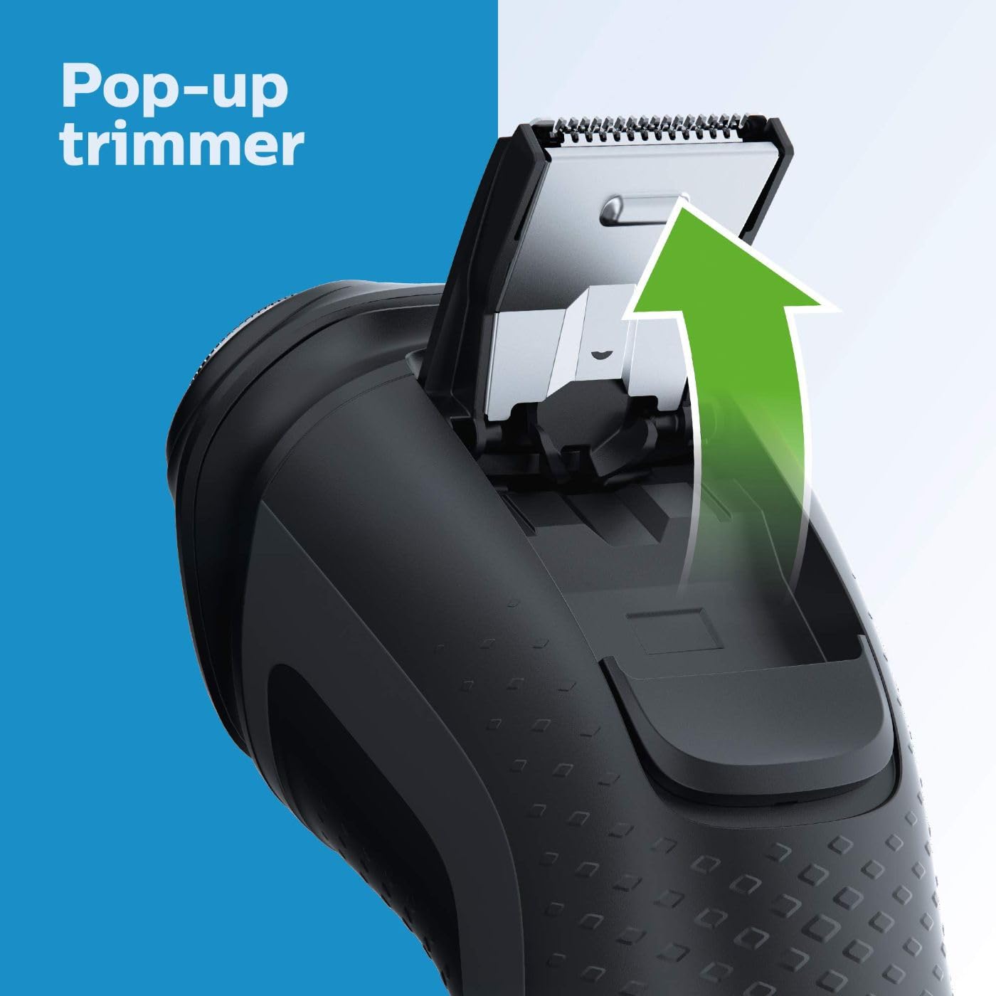 Philips Norelco Shaver 2300 Rechargeable Electric Shaver With Popup Trimmer, S1211/81