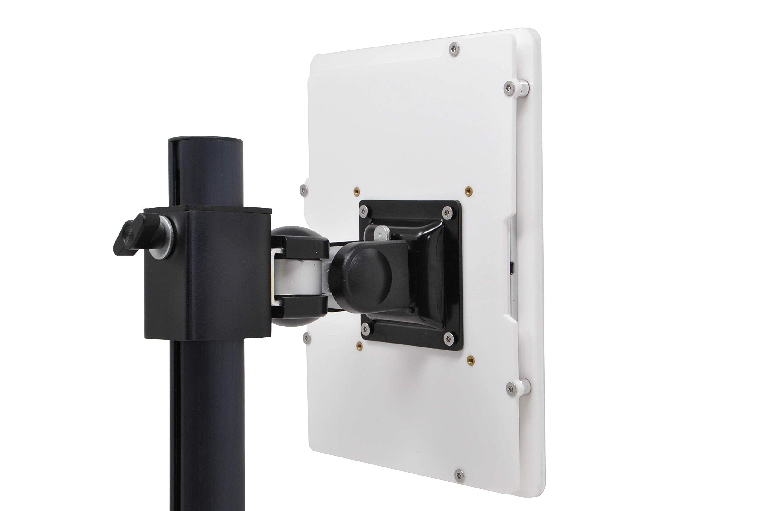 Tabcare Security Anti Theft Acrylic Vesa Enclosure For Samsung 9.7' Tablet With Wall Mount Kit (White, Tab S2 9.7)