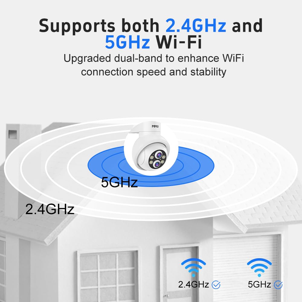 ?Wireless Pro, 3K &10Ch?5Mp Outdoor Security Camera System Wireless, 4Pcs Wifi Cameras Home Security System Video Surveillance W