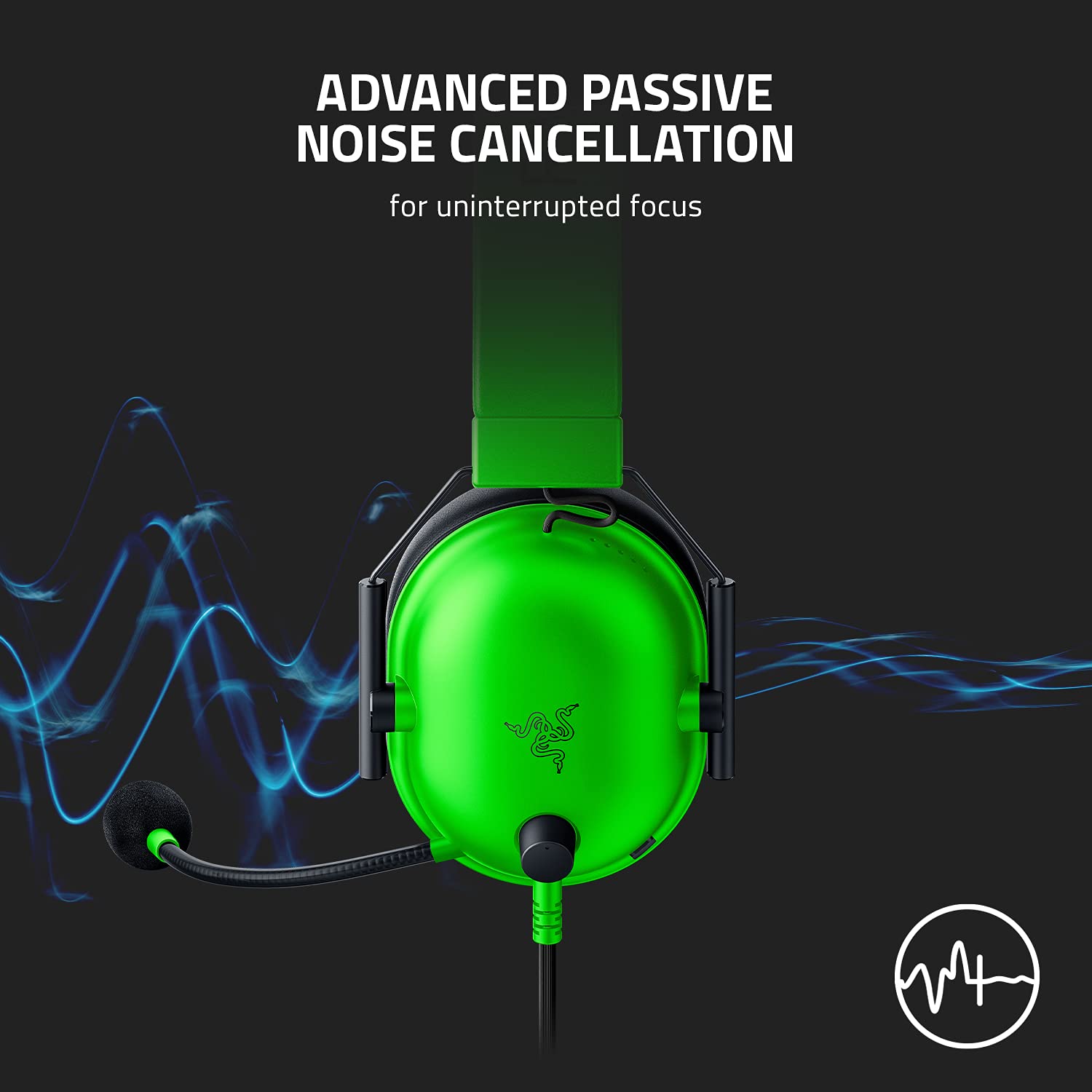 Razer Blackshark V2 X Gaming Headset: 7.1 Surround Sound   50Mm Drivers   Memory Foam Cushion   For Pc, Ps4, Ps5, Switch, Xbox O
