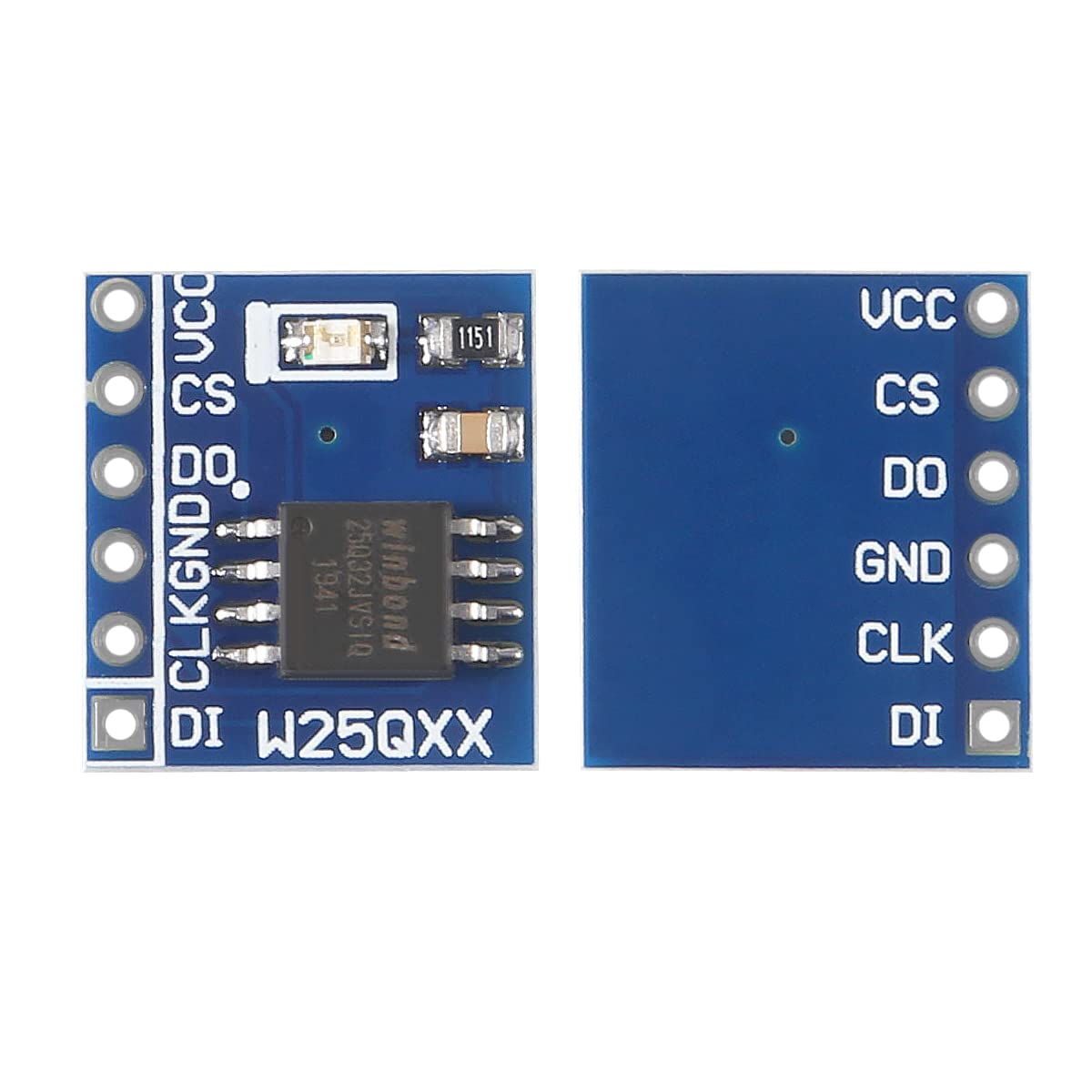 Alinan 10Pcs W25Q32 Power Module Large Capacity Flash Storage Module Spi Interface Memory Card Bv Fv Stm32 Code For Repair And R