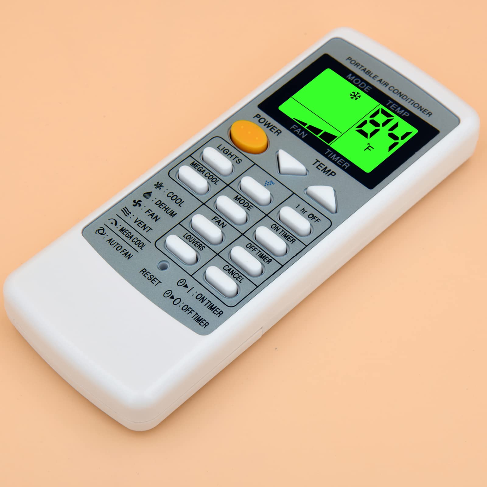 Replacement For Sharp Air Conditioner Remote Control Model Number: Crmc A805Jbez Crmc A663Jbez Works For Cv P09Fl Cv P09Fx Cv P09Lx Cv P10Mx Cv P12Lx Xv 4181 Cvp12Px Cvpd13Px Cv2P10Sc Cv2P10Sc