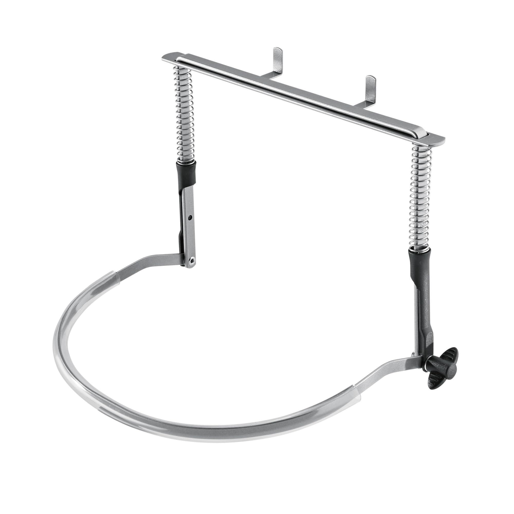 K&M Konig & Meyer 16410.000.11 Harmonica Holder   Industry Standard   Hands Free Harp Neck Brace And Sturdy Frame   Professional Grade For All Musicians   German Made   Nickel Finish