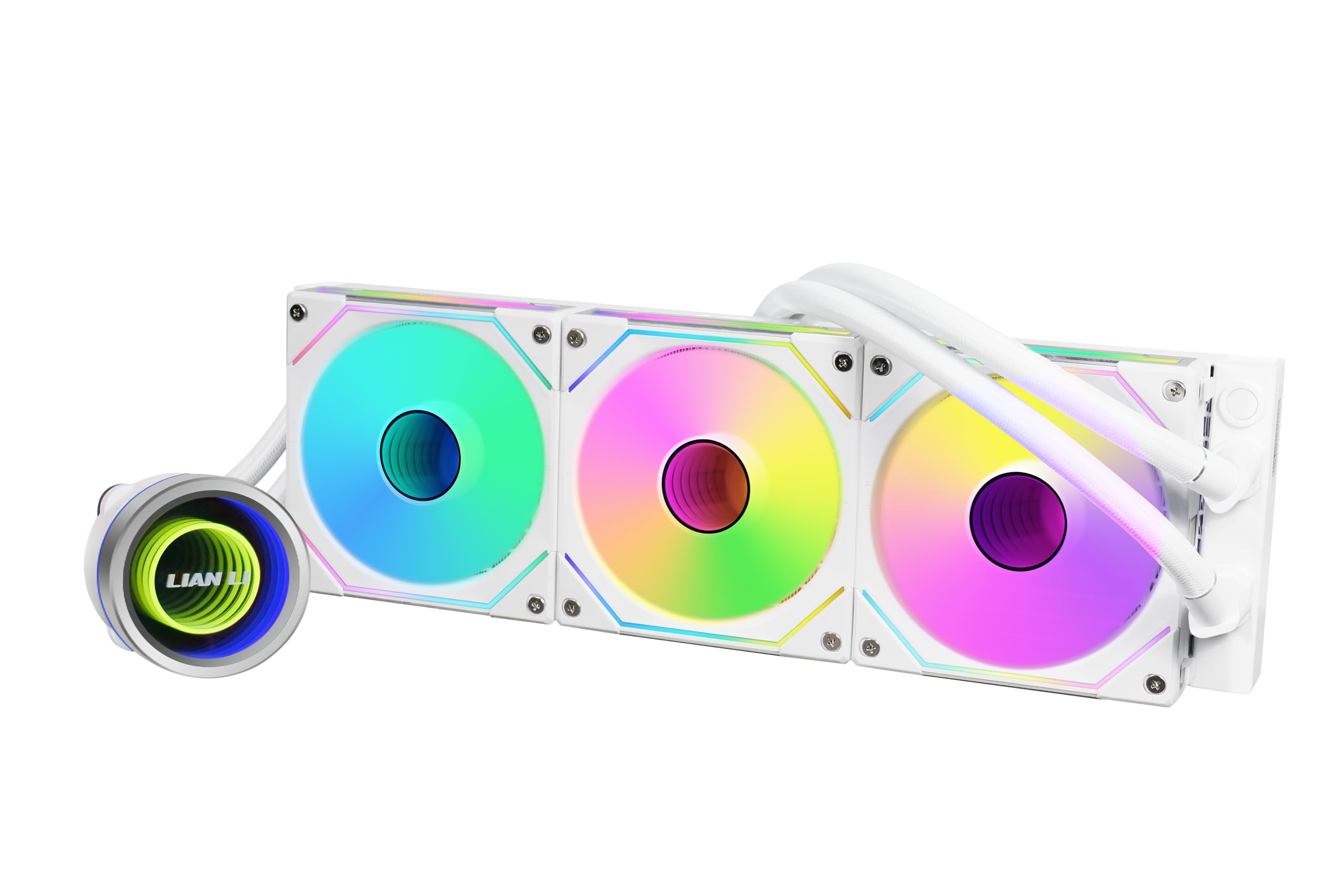 Lian Li GA II Trinity SLINF 360MM  AIO Liquid Cooler PreInstalled ARGB Daisychainable Radiator Fans or UNI Fan SLINF Fans 