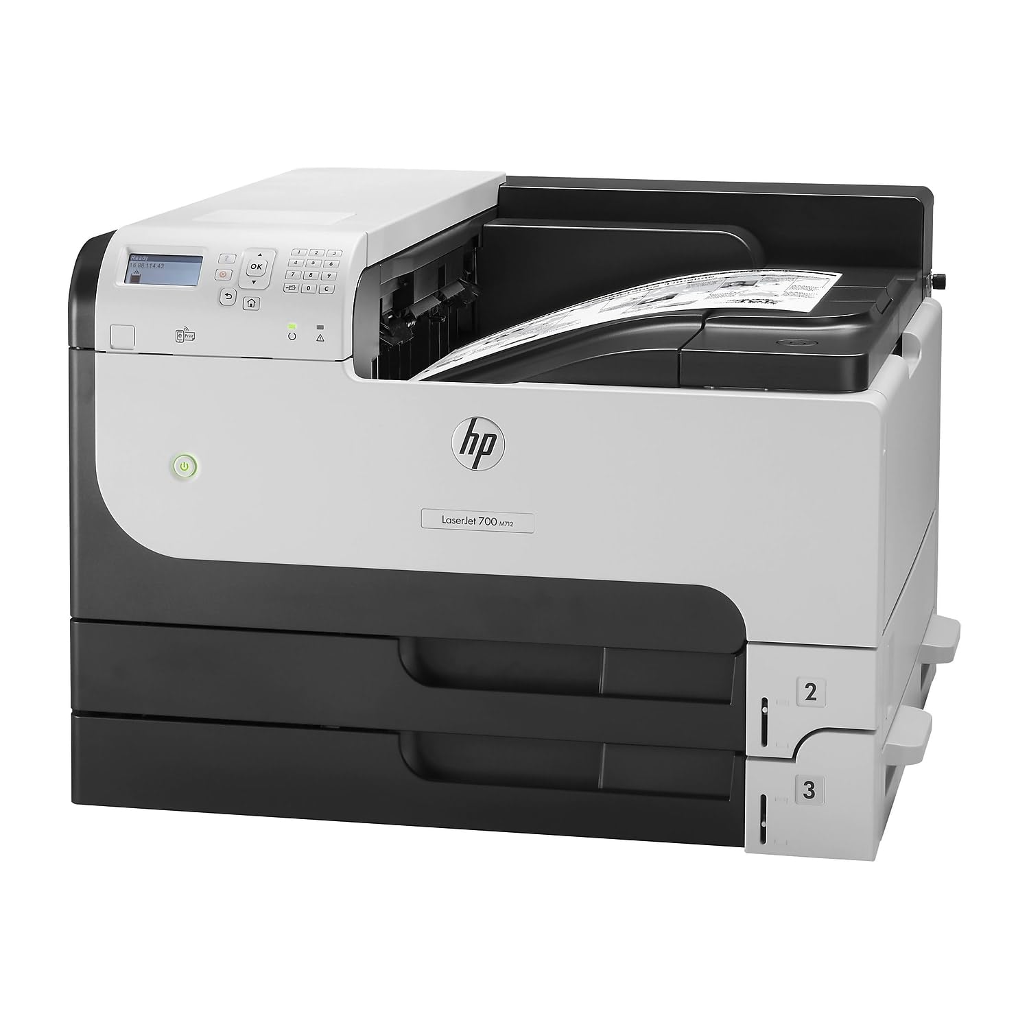 Hp Laserjet Enterprise M712N Monochrome Printer With Built In Ethernet (Cf235A)