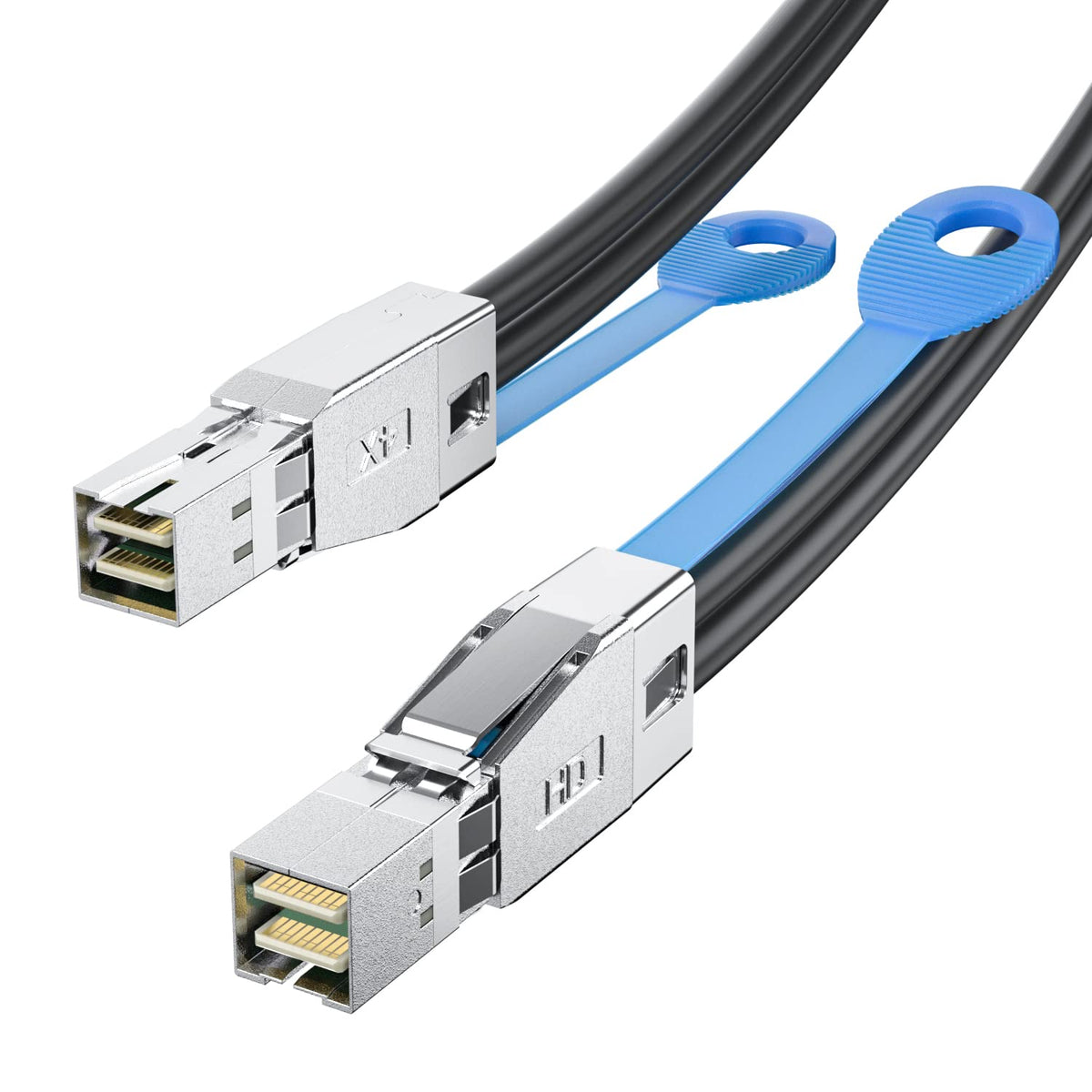 10Gtek# 12G External Mini Sas Hd Sff 8644 To Sff 8644 Cable, 1 M(3.3Ft)