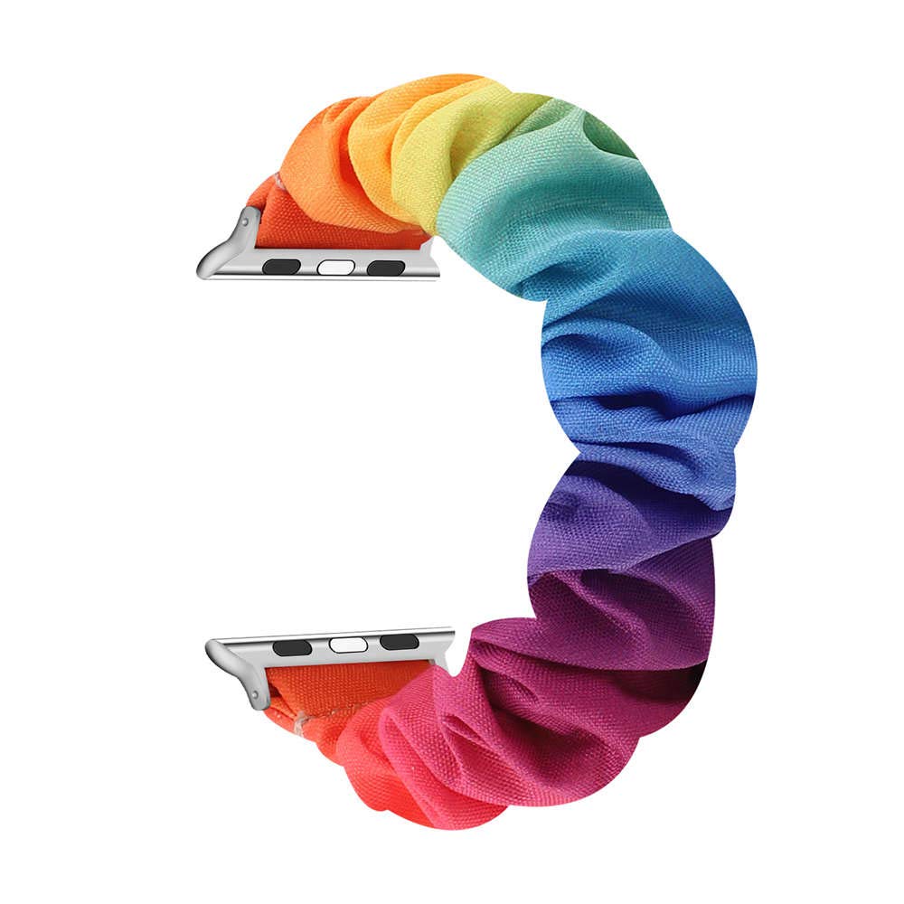 Tomcrazy Scrunchie Elastic Watchband For Apple Watch Band Series 9 8 7 6 5 4 3 2 1 Se Ultra, Watch Band For Iwatch 49Mm 45Mm 41M