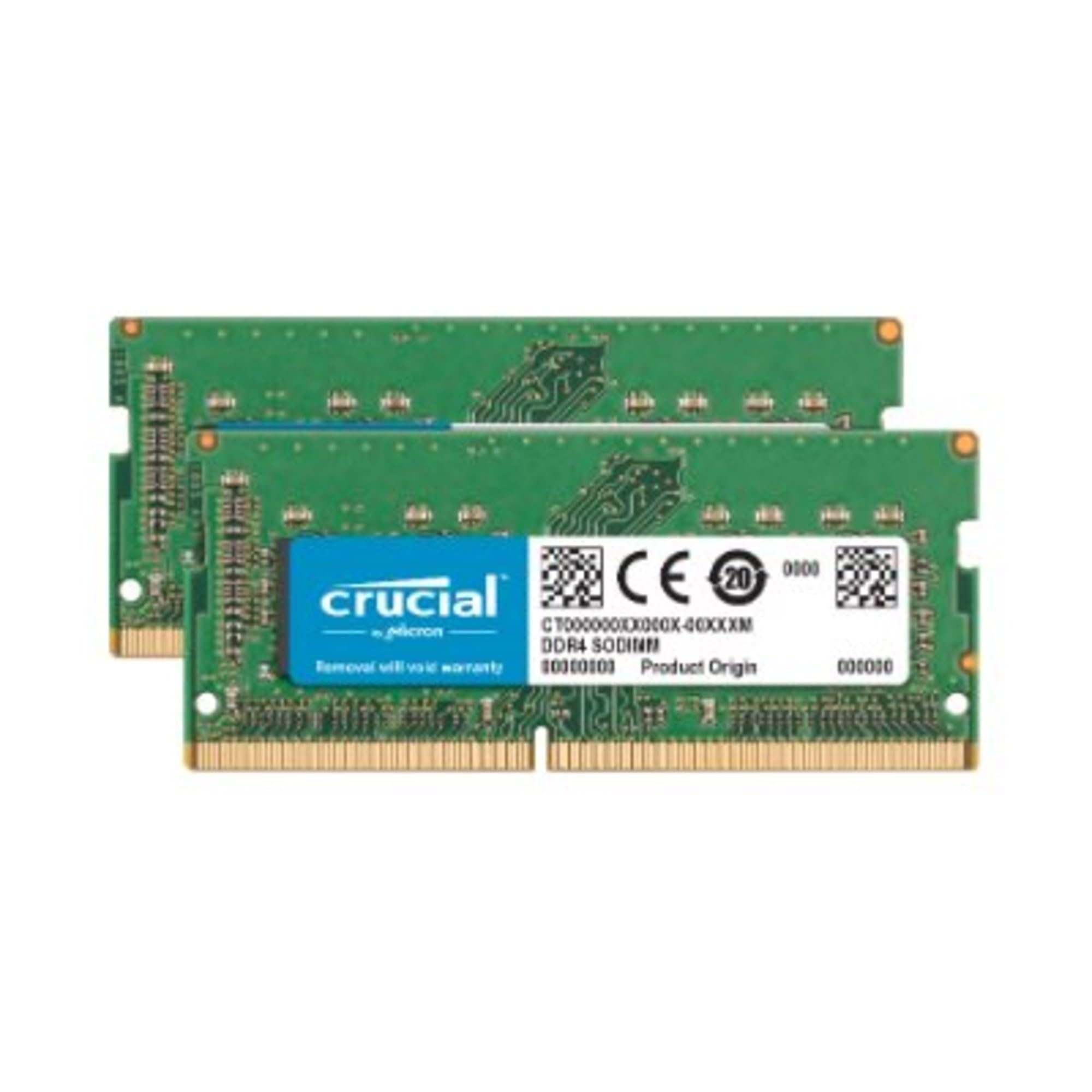 Crucial 16Gb Kit (8Gbx2) Ddr4 2400 Mt/S (Pc4 19200) Sr X8 Sodimm 260 Pin For Mac   Ct2K8G4S24Am