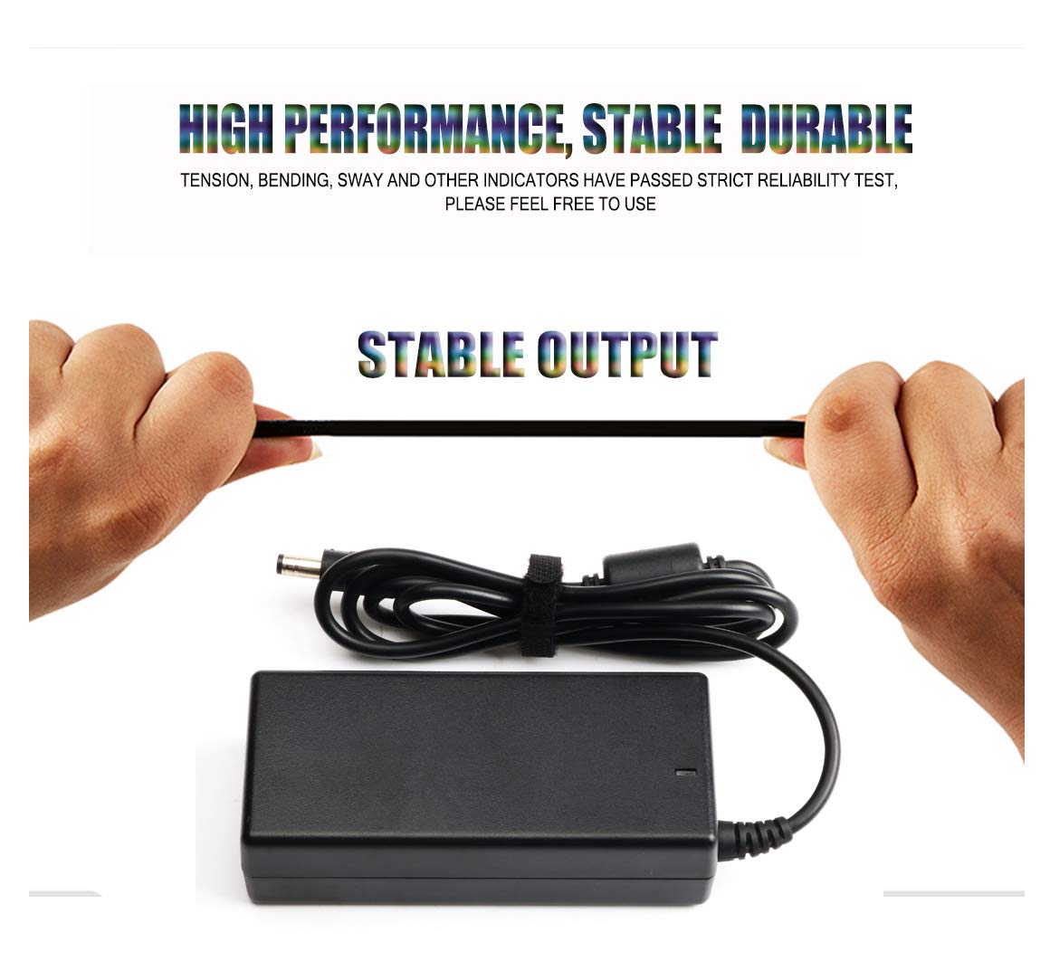 12V Power Cord For Insignia Tv 19' 20' 24' 28' 32'; Ns 32E440A13, Ns19E310A13, Ns19E310Na15, Ns24Ed200Na14, Ns24Ed310Na15, Ns28D310Na15, Ns32Dd310Na15 Power Supply Replacement