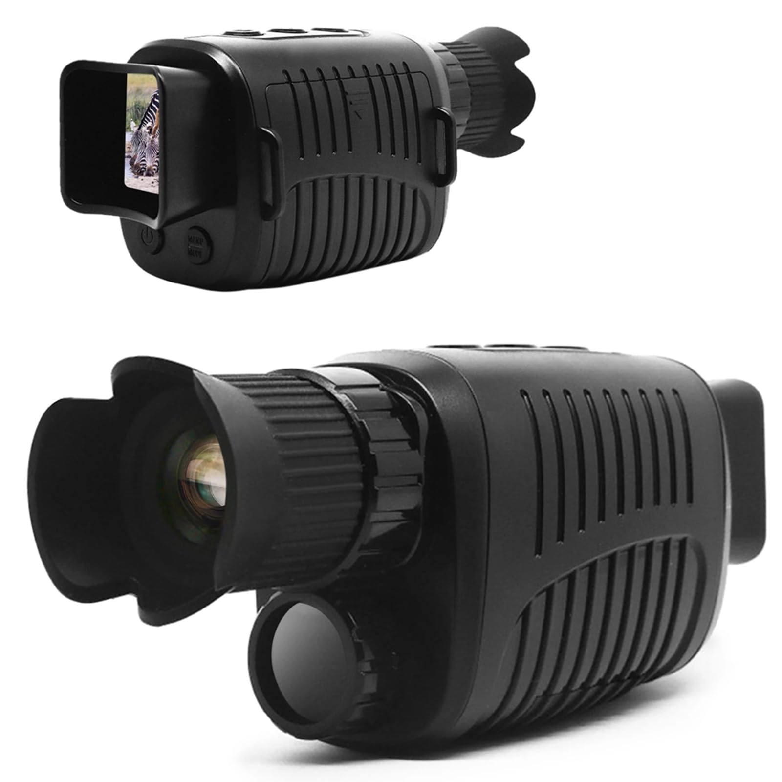 GarveeLife Night Vision Monocular Digital Infrared Monocular with 3800 mAh Rechargeable Battery, IP54 Waterproof 7 Levels Infrar