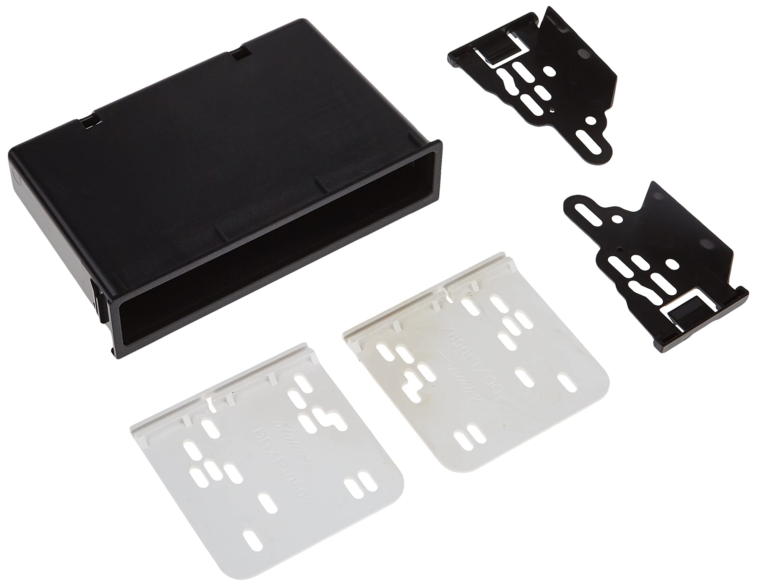 Metra 99-7012 Single Or Double Din Installation Kit For 2004-2007 Mitsubishi Galant With Automatic Climate Control Black