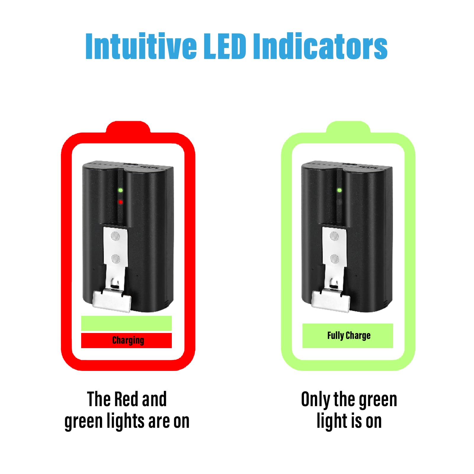 2Sets Battery And Usb Charging Station Replacement Compatible With Ring Doorbell Camera 1 And 2, Spotlight Camera And Stick Up C