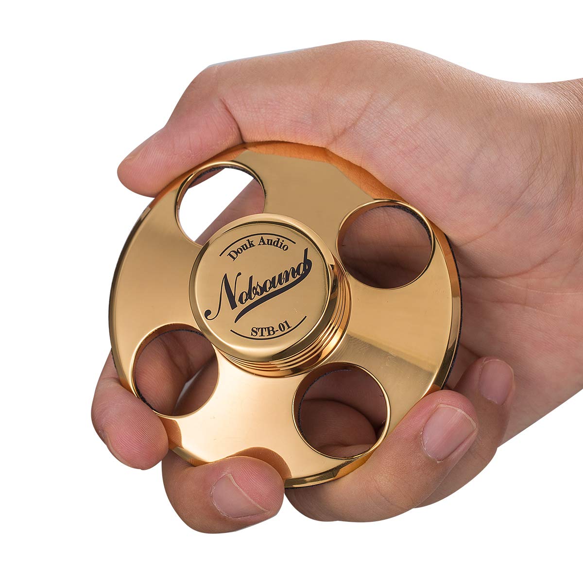 Nobsound Stb 01 Lp Vinyl Turntables Metal Disc Stabilizer Record Weight Hifi (Gold)