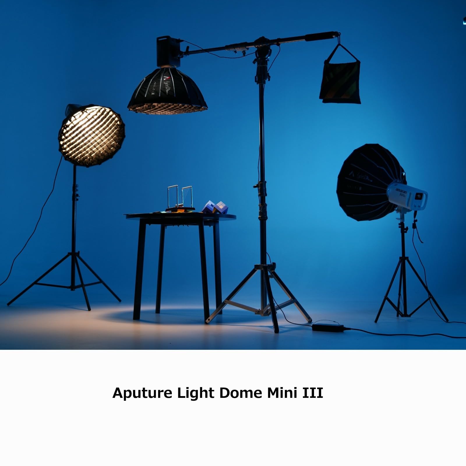 Aputure Light Dome Mini III Deep Octagon Bowens Mount Softbox with Honeycomb Grid Black 2ft
