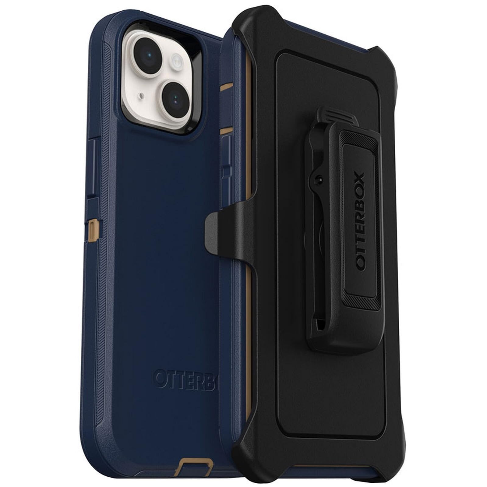Otterbox Iphone 14 & Iphone 13 (Only)   Defender Series Case   Blue Suede Shoes   Rugged & Durable   With Port Protection   Hols