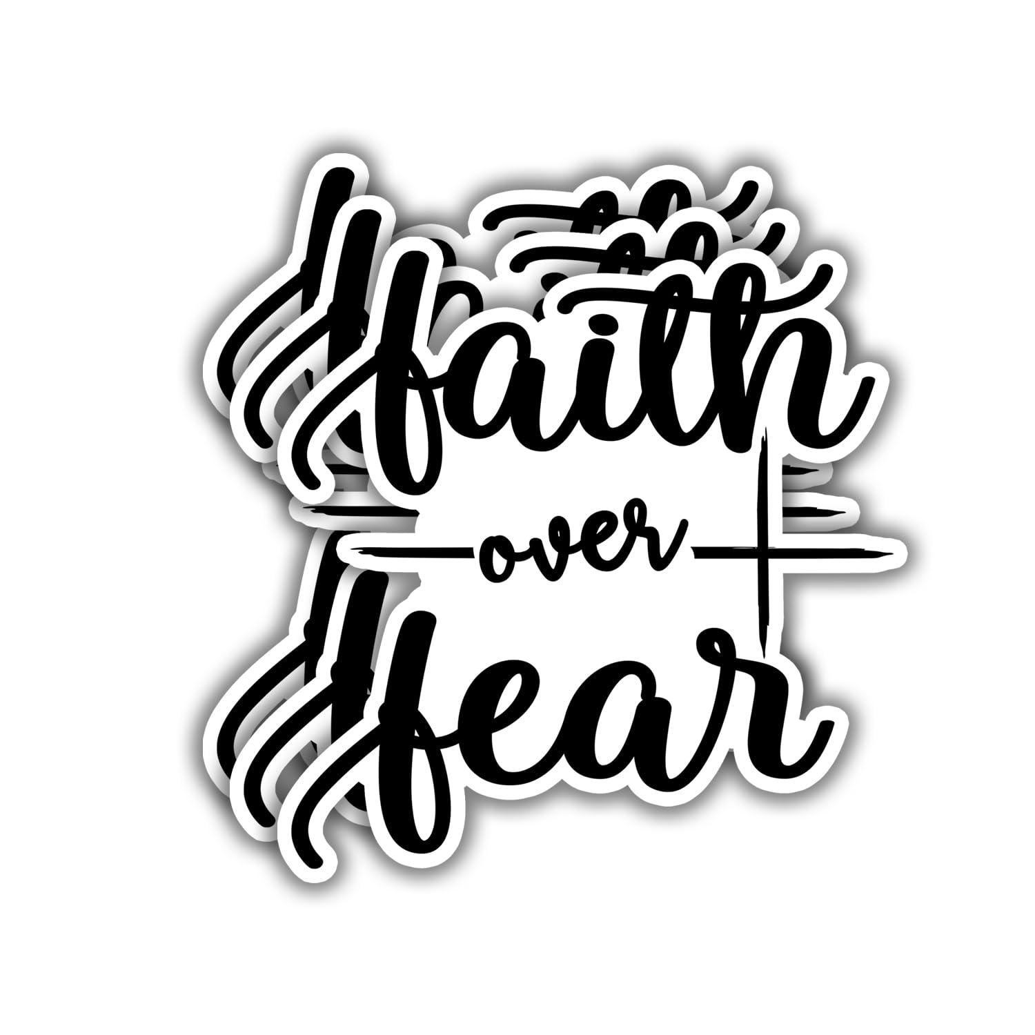 (3Pcs) Christian Jesus Sticker Inspirational Bible Verse Quotes Vinyl Decal For Books Laptops Phone Water Bottles Kindles Tumble