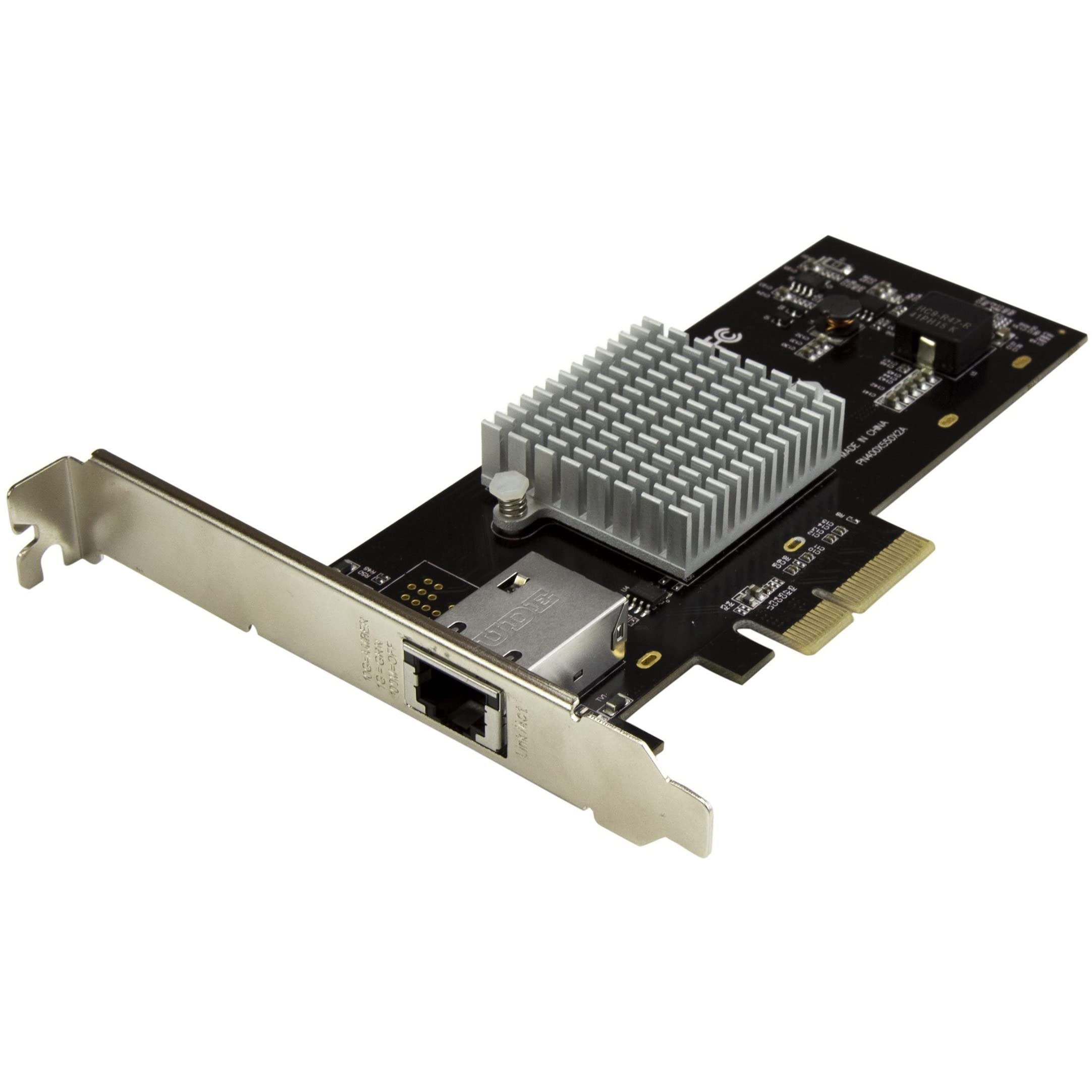 Startech.Com 1 Port 10G Pcie Network Card   10Gbase T/Nbase T   Rj45 Port   Intel X550 Chipset   Ethernet Card   Network Adapter