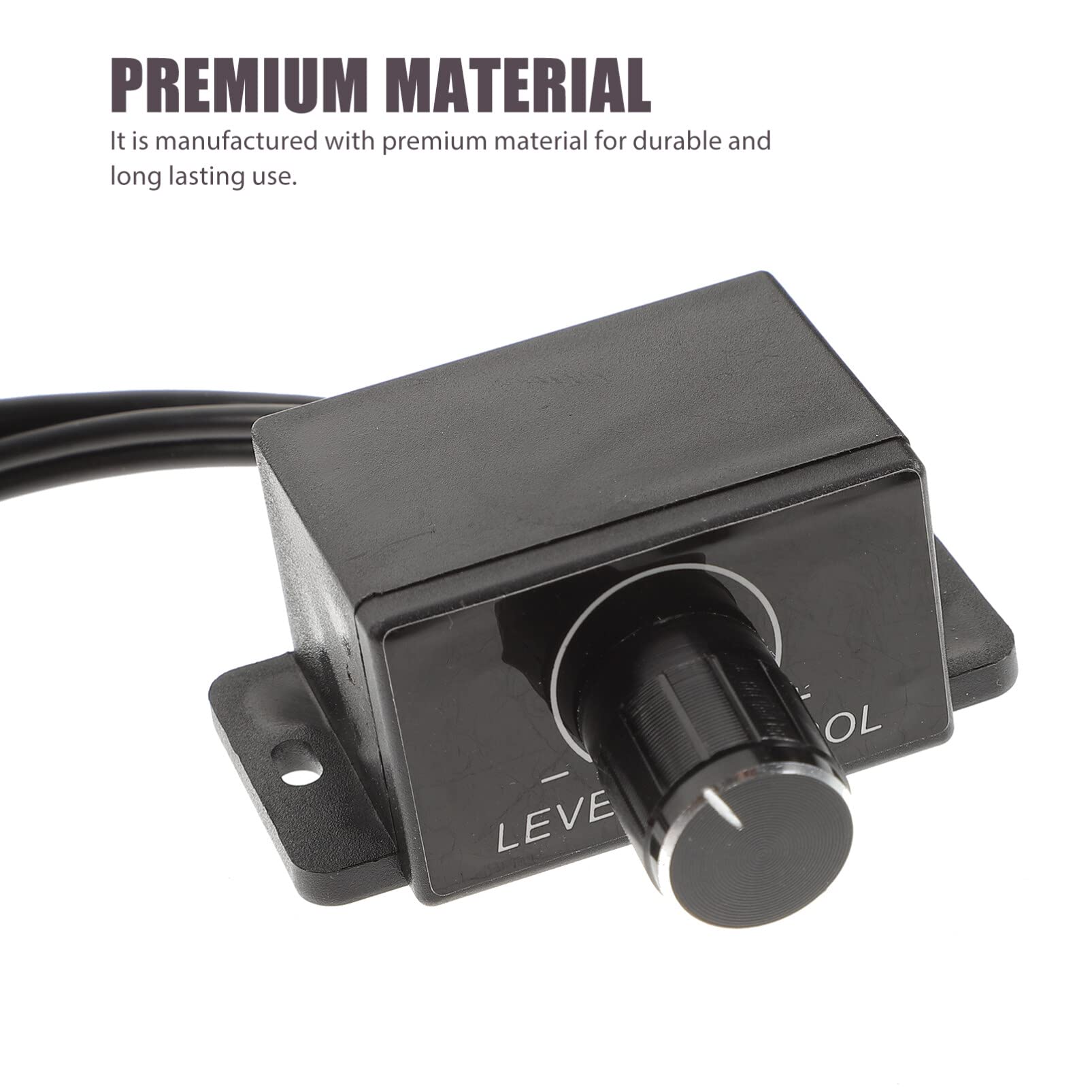 Vanzack Bass Amp Universal Car Rca Remote Amplifier Level Controller Car Audio Amplifier Gian Level Bass Boost Audio Volume Cont