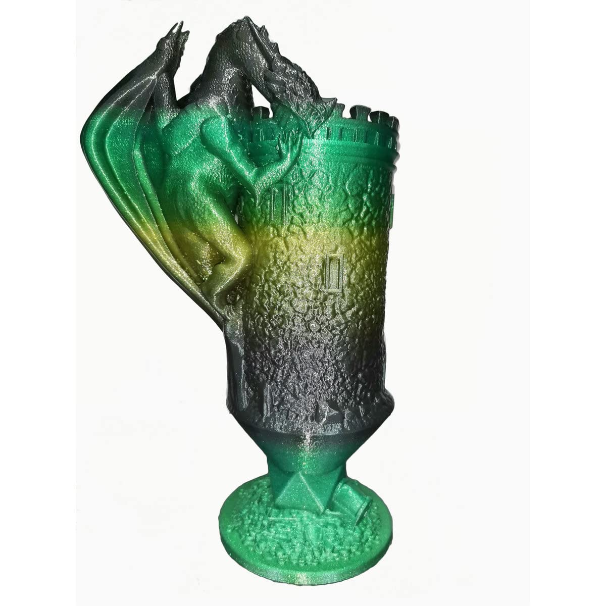 Stronghero3D Pla 3D Printer Filament 1.75Mm,Galaxy Green And Black,1Kg(2.2Lbs) Accuracy +/ 0.05Mm For Ender3 Cr10 Sovol