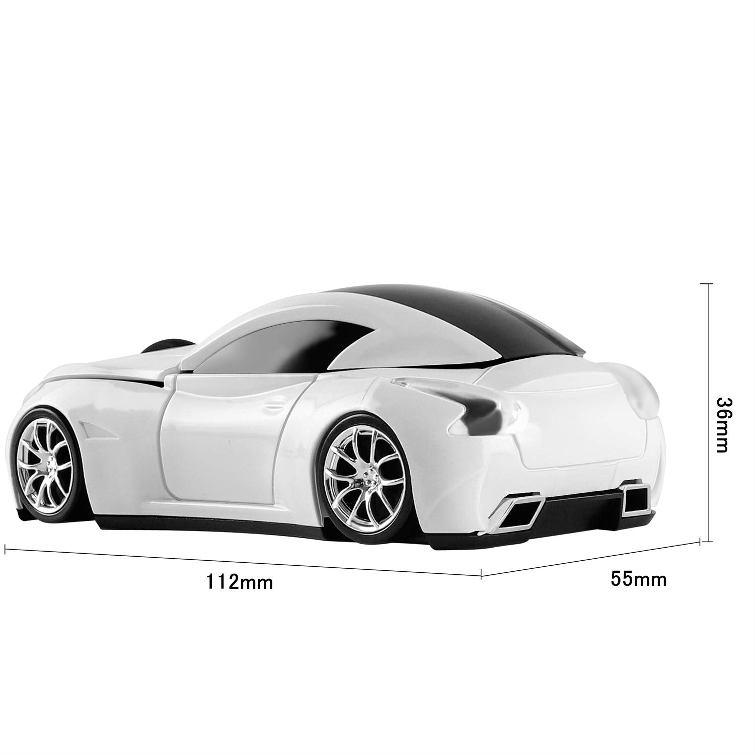 Usbkingdom Cool Sport Car Shaped 2.4Ghz Wireless Mouse Optical Cordless Mice With Usb Receiver For Pc Laptop Computer 1600Dpi 3