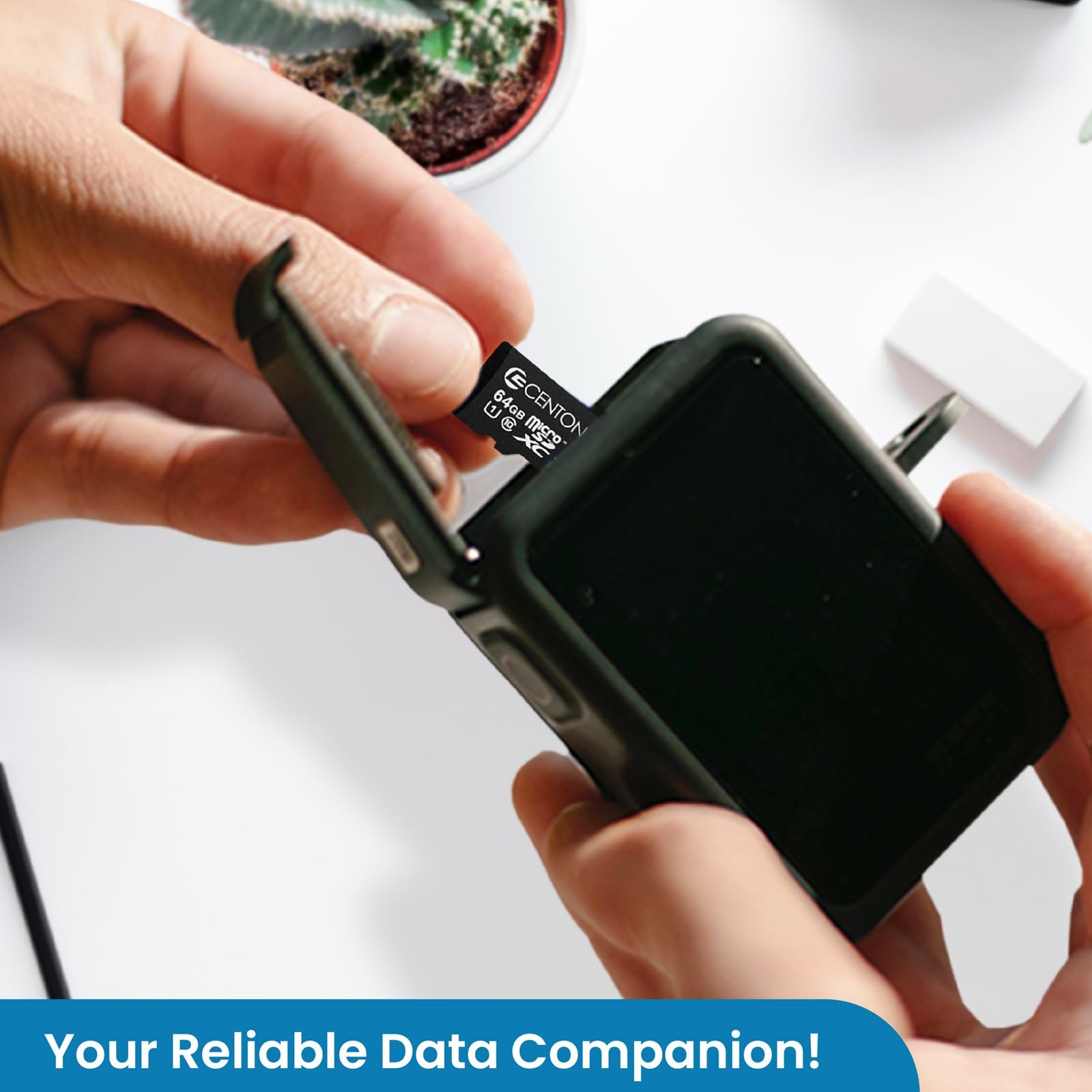 Centon Electronics Micro Sd Card, Ultimate Memory Card For Phones, Tablets, Cameras, And More, 64Gb