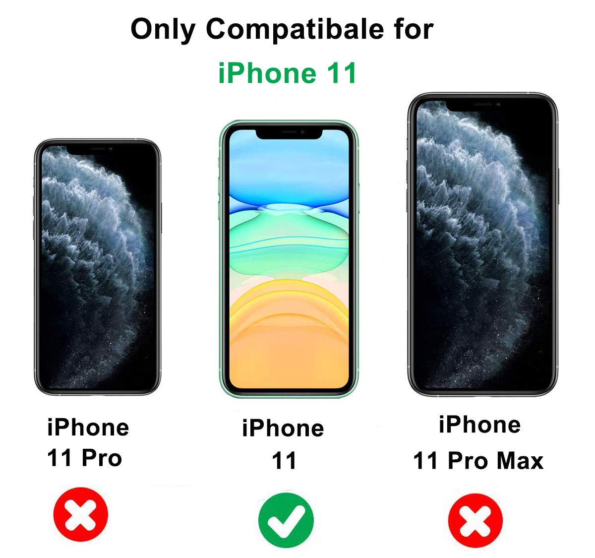 Kerzzil Cute Smile Pattern Compatible With Iphone 11 Case, Silicone Slim Fit [Soft Anti Scratch Microfiber Lining] Flexible Tpu