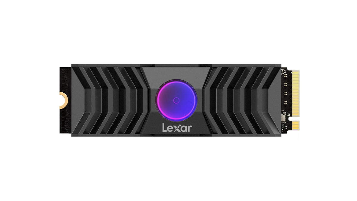 Lexar 2Tb Nm1090 W/Heatsink Ssd Pcie Gen5X4 Nvme M.2 2280 Internal Solid State Drive, Up To 12,000/11,000 Mb/S Read/Write, Gamin