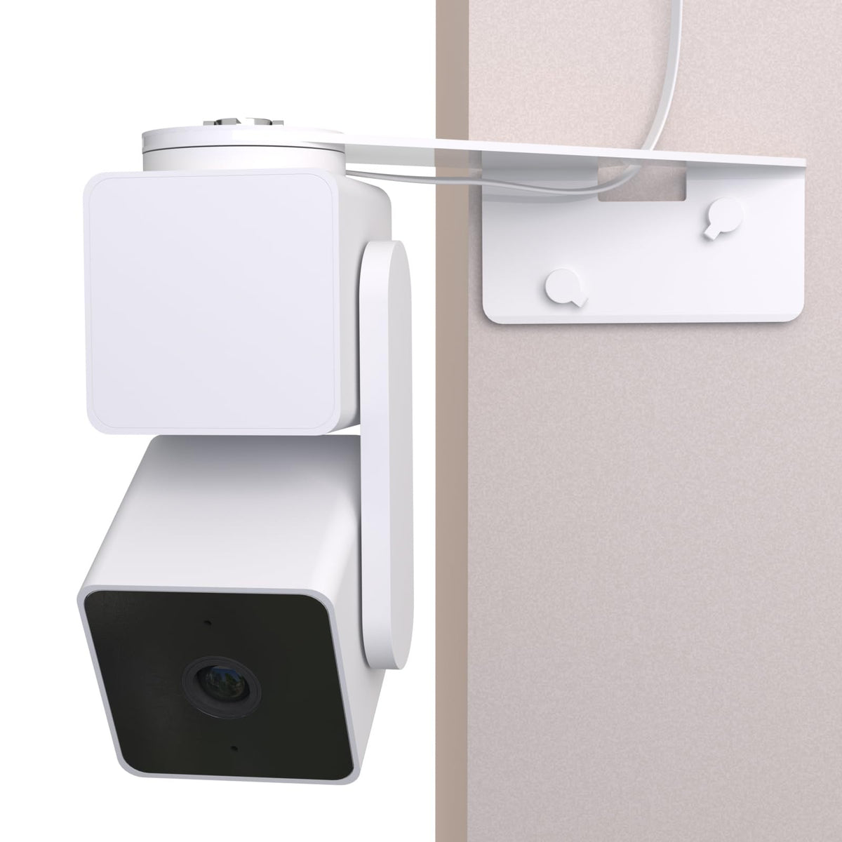 Zwolf Outside Corner Wall Mount Bracket For Wyze Cam Pan V3, Make Cam Pan V3 Cover Both Sides Of The House 270 Degrees, Maximizi