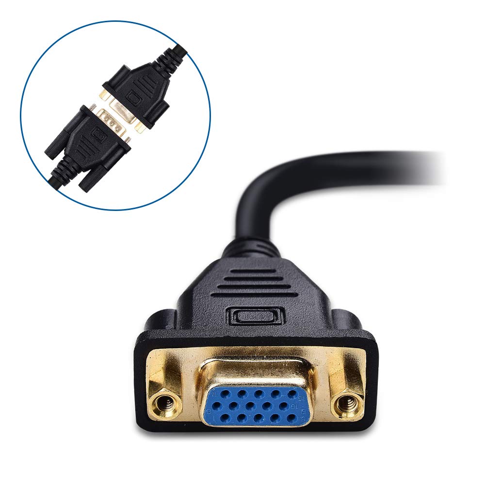 Cable Matters VGA Extension Cable (VGA Cable Male to Female)   10 Feet, Not Regular VGA Cable