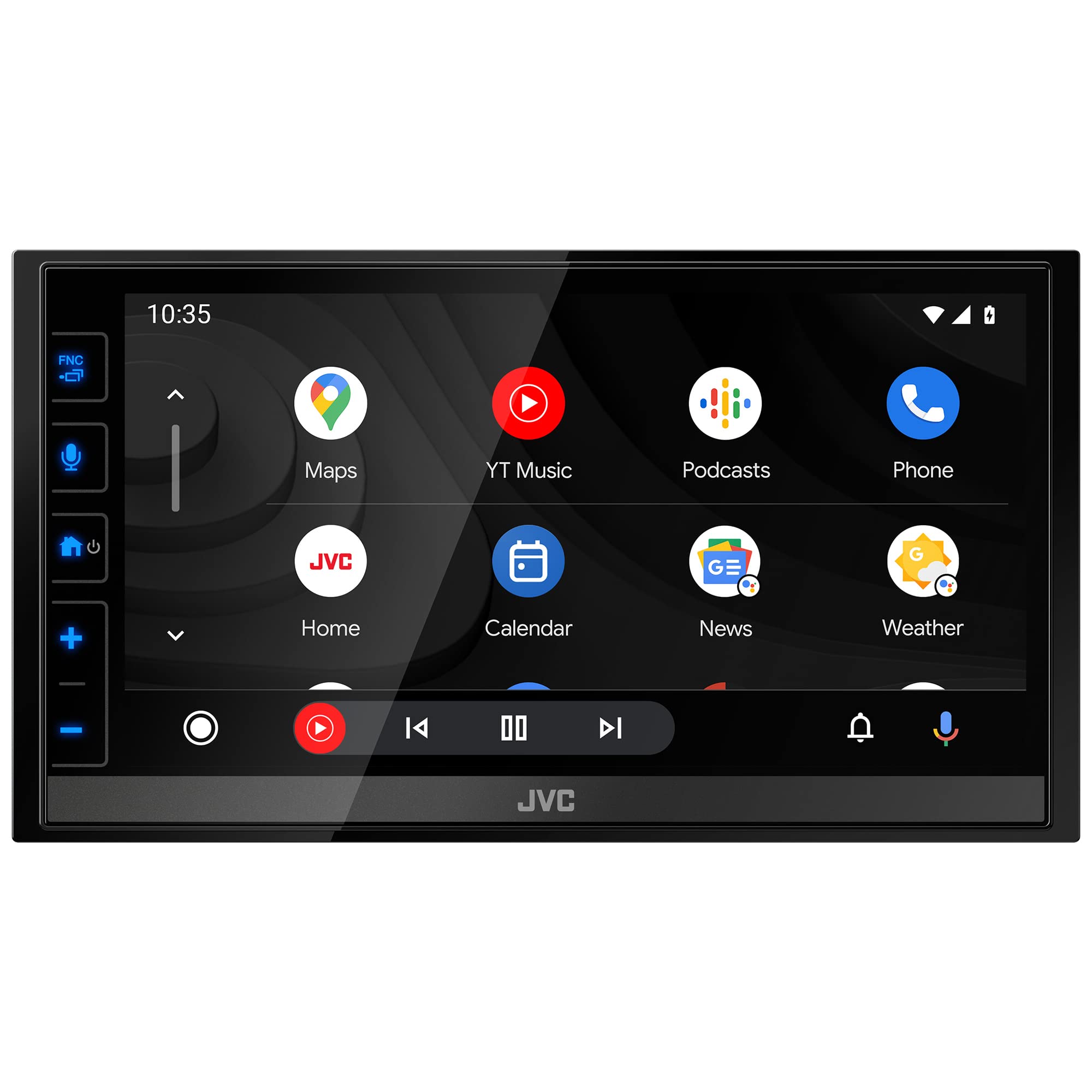 Jvc Kw M780Bt Apple Carplay Android Auto Digital Media Player, Double Din, 6.8 Inch Lcd Touchscreen, Am/Fm, Bluetooth, Mp3 Playe