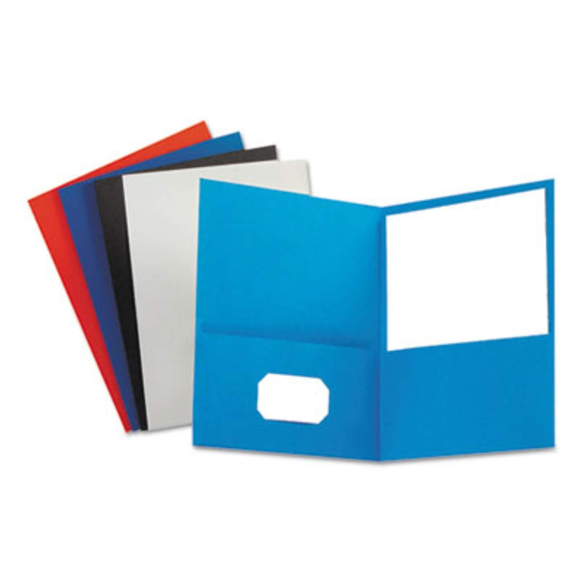 Oxford(R) Twin Pocket Portfolios, Assorted, Pack Of 10