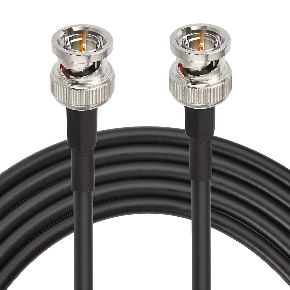 Superbat 3G SDI HD-SDI Cable BNC Cable Thin Short (Belden 1855A) - 2M/6ft - Supports HD-SDI/3G-SDI/4K/8K，SDI Video Cable Precision Video Cable (1Pcs)