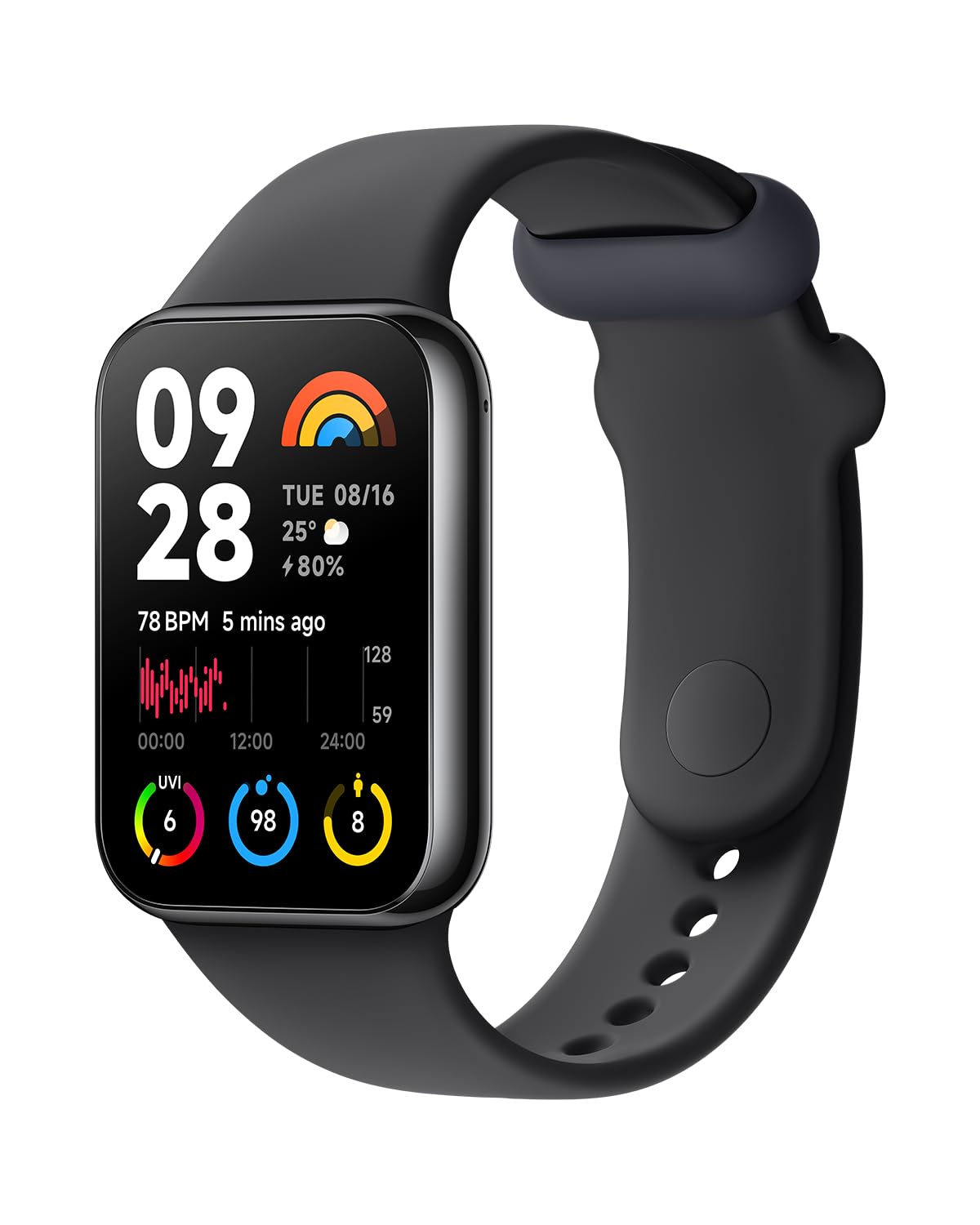 Xiaomi Smart Band 8 Pro Fitness Tracker, 1.74'' Amoled Display, Up To 20 Days Battery, 5Atm, Sleep And Heart Rate Monitoring, 15