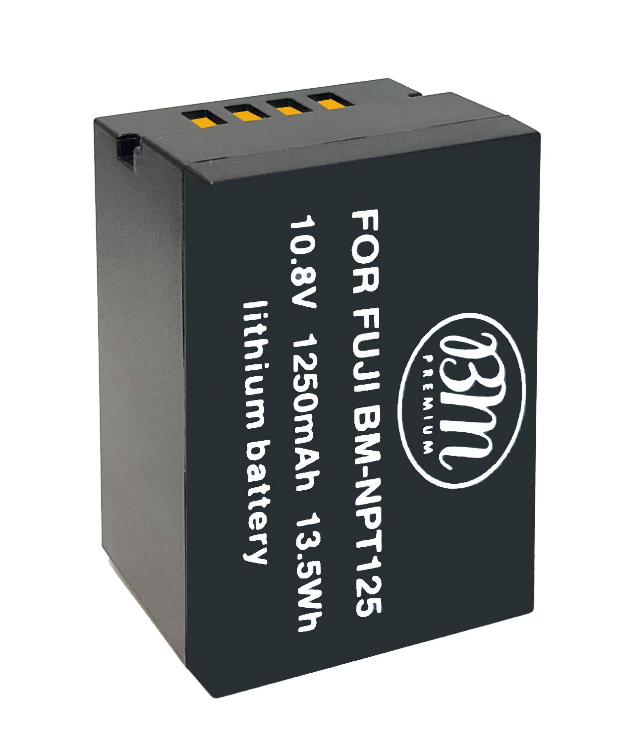 Bm Premium 2 Pack Of Np T125 Batteries For Fujifilm Gfx 50S, Gfx50S, Gfx 50R, Gfx50R, Gfx 100, Gfx100 Cameras And Fujifilm Vg Gf