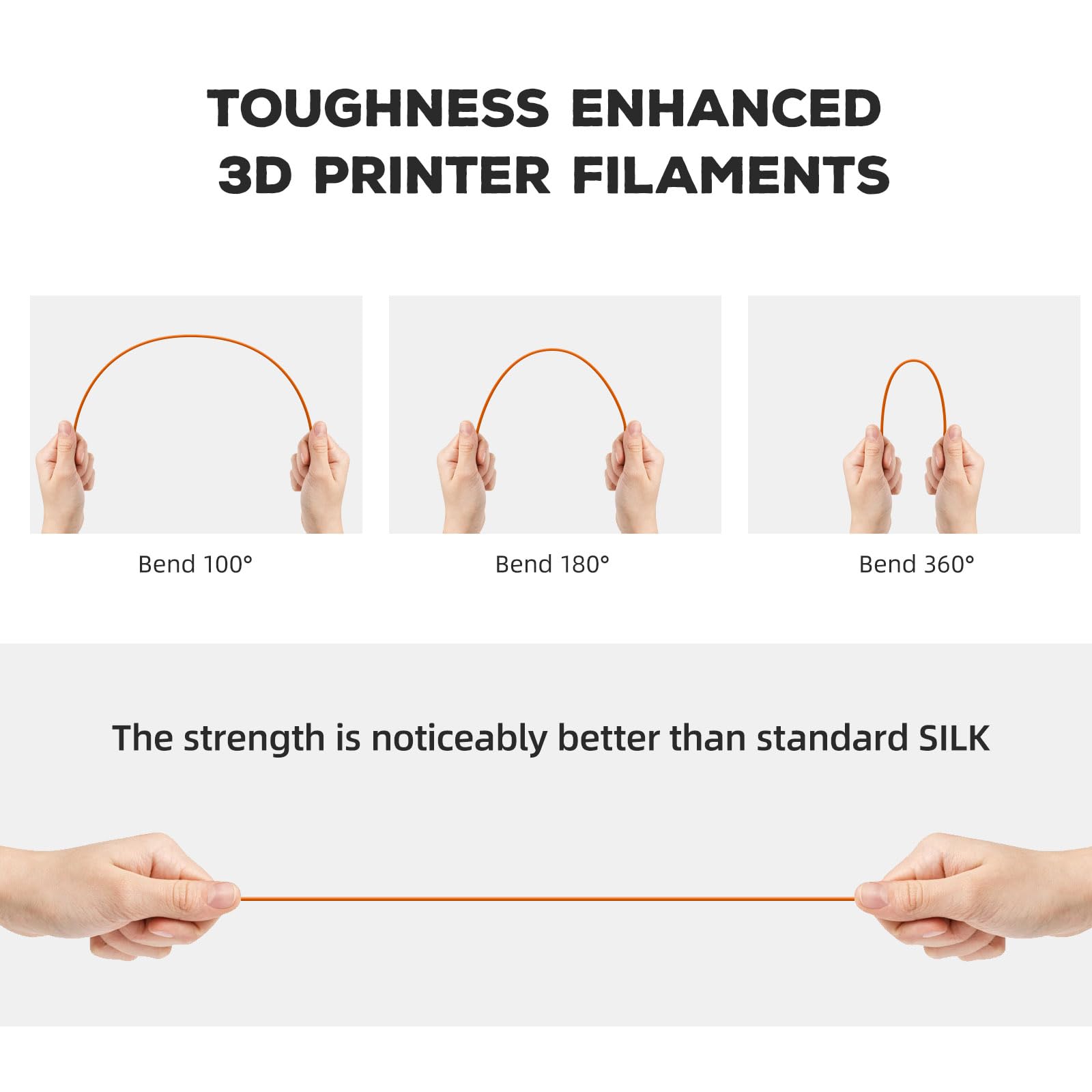 Flashforge Pla Filament 1.75Mm, 3D Printer Filament 1Kg (2.2Lbs) Spool, Dimensional Accuracy +/- 0.02Mm, 3D Printing Filament Ea