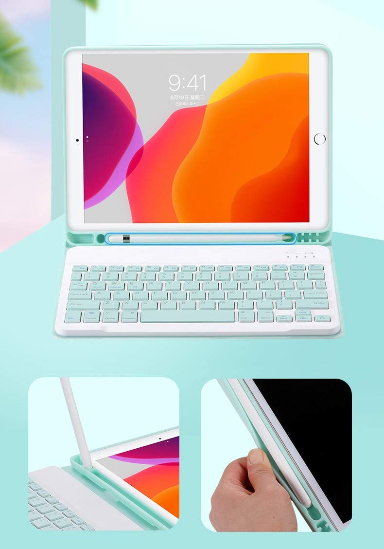 With Mouse Keyboard Case For Galaxy Tab A8 2022 10.5 Inch, Sm X200/X205/X207 Magnetic Detachable Bluetooth Keyboard Color Key,Da