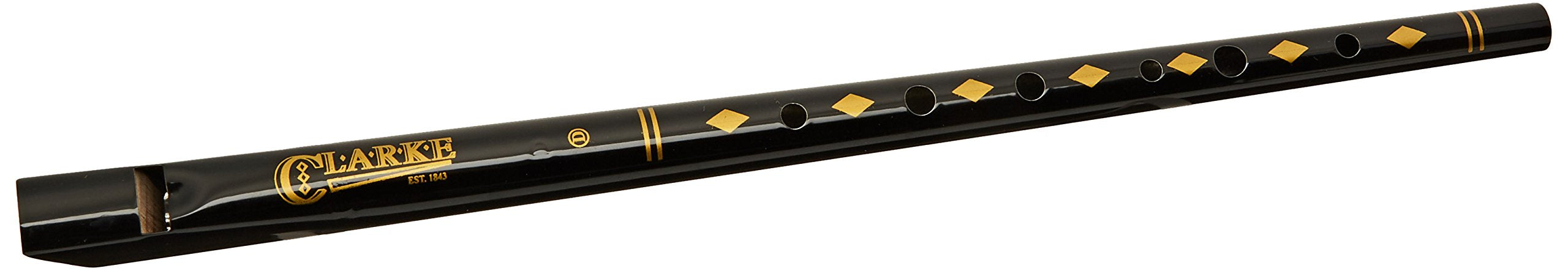 Clarke Sbdc Pennywhistle Boxed, Key Of D, Black