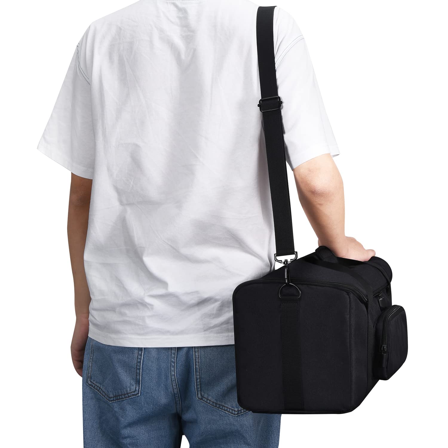 Hiyokurenri Water-Resistant Travel Bag With Shoulder Strap - Tailored Protection Case For Ultimate Ears Hyperboom Speaker And Ac