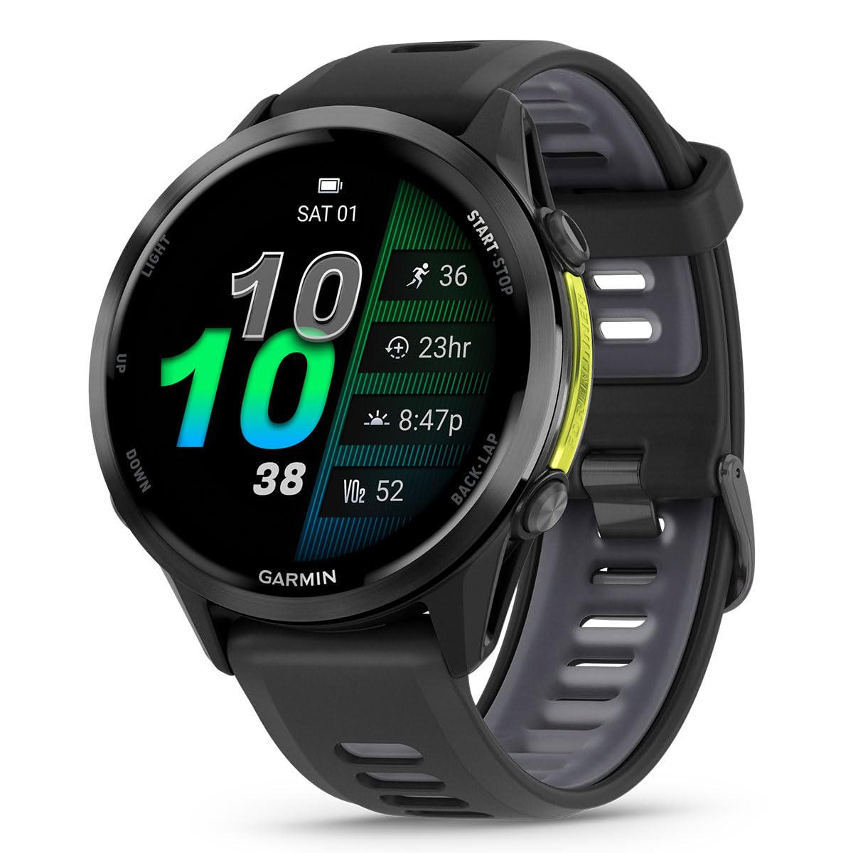 Playbetter Garmin Forerunner 970 (Carbon Gray Dlc Titanium/Black Translucent) Premium Gps Running & Triathlon Smartwatch Bundle