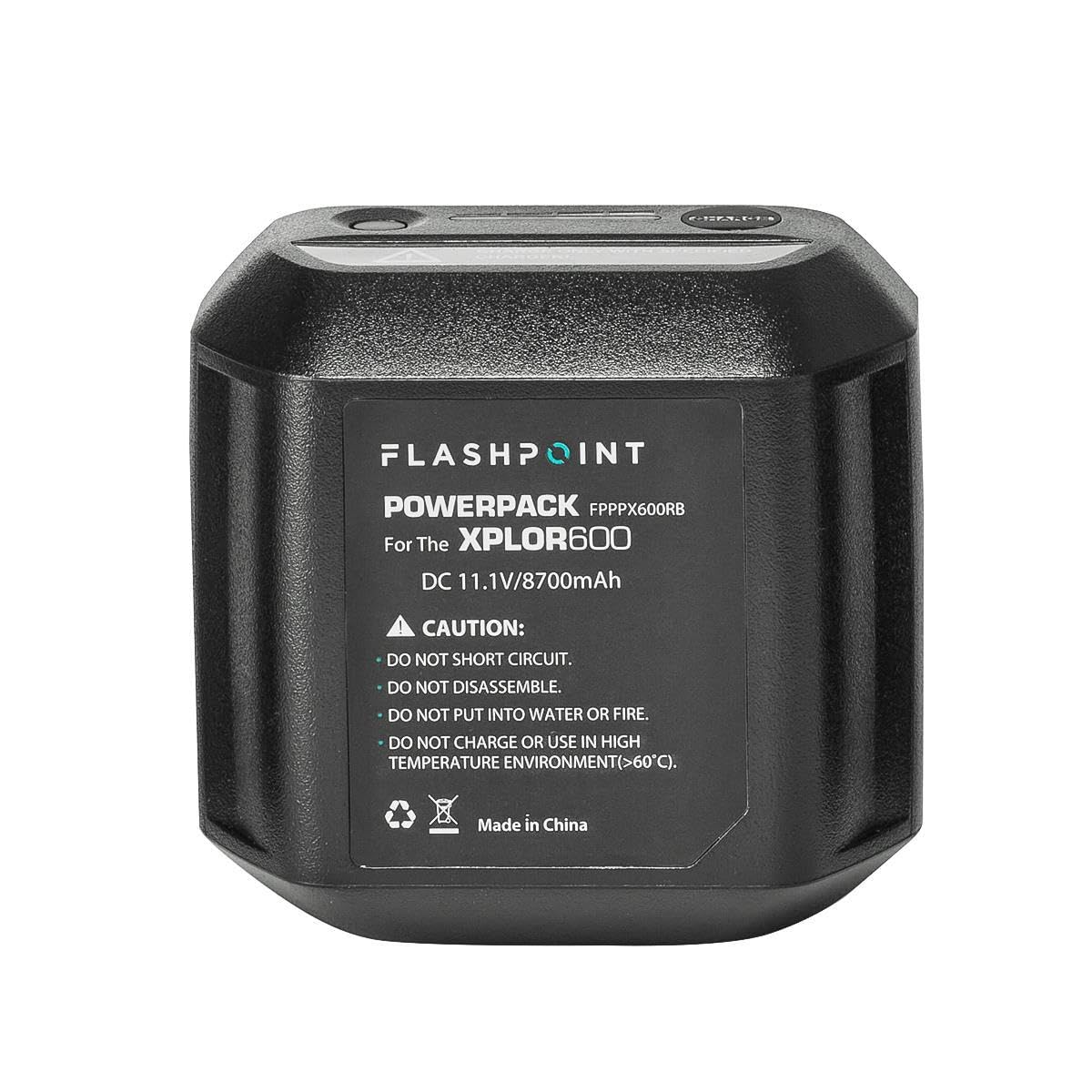 Flashpoint Battery Power Pack Unit For The Xplor 600 Series Monolight (Wb87)