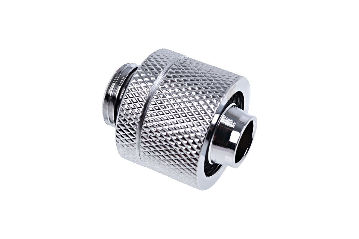 Alphacool 17235 Eiszapfen 16/10Mm Compression Fitting G1/4   Chrome Sixpack Water Cooling Fittings