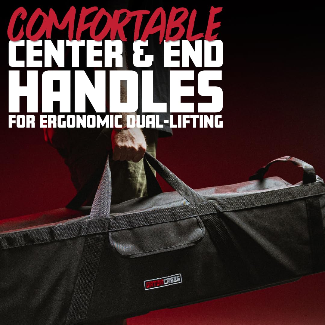 Gator Cases Mizone Drum Set Hardware Bag With Wheels And Tow Handle, 46 X 12 X 12 (Gp-Hdwe-1246W)